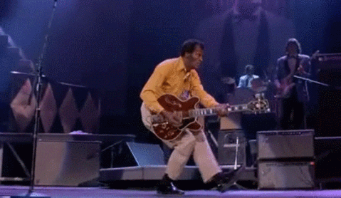 Doug Reed and Chuck Berry